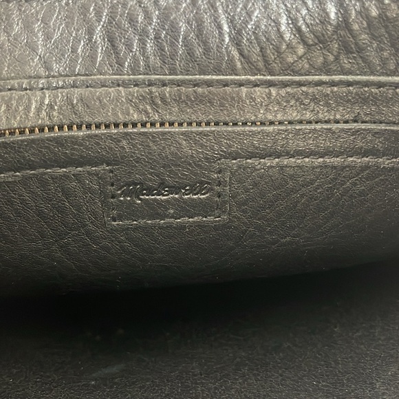 Madewell Small Drawstring transport Crossbody Leather Bag - Picture 3 of 7